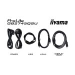 iiyama G-MASTER GB2745QSU-B2 pantalla para PC de 68,6 cm (27 pulgadas), 2560 x 1440 Pixeles Wide Quad HD LED en color negro