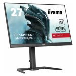 Monitor iiyama G-MASTER GB2770QSU-B6 con pantalla de 27 pulgadas, resolución de 2560 x 1440 píxeles en calidad 2K Ultra HD y color negro. Modelo GB2770QSU-B6