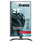 Monitor iiyama G-MASTER GB2770QSU-B6 con pantalla de 27 pulgadas, resolución de 2560 x 1440 píxeles en calidad 2K Ultra HD y color negro. Modelo GB2770QSU-B6