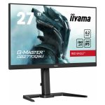 Monitor iiyama G-MASTER GB2770QSU-B6 con pantalla de 27 pulgadas, resolución de 2560 x 1440 píxeles en calidad 2K Ultra HD y color negro. Modelo GB2770QSU-B6