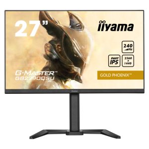 Monitor iiyama GB2790QSU-B5 de 27 pulgadas con resolución 2560x1440 Pixeles, LCD, color negro