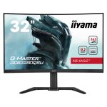 Monitor iiyama G-MASTER de 31.5 pulgadas, resolución 2560 x 1440 Pixeles, LED, modelo GCB3280QSU-B1