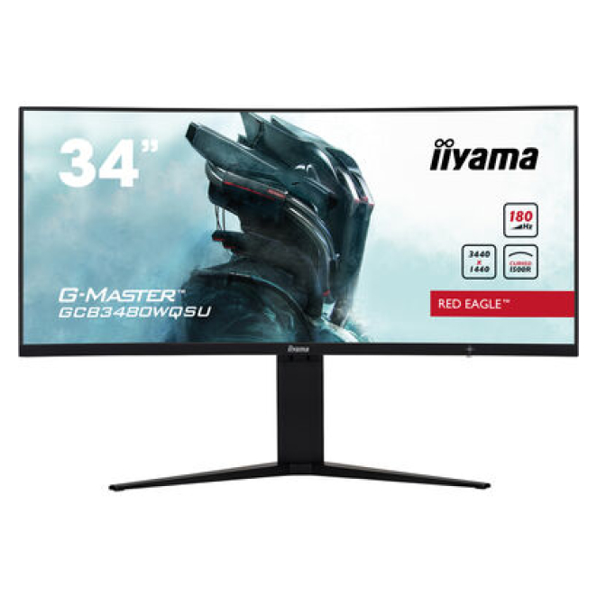 Iiyama Gcb3480wqsu B1 Monitor iiyama G-MASTER GCB3480WQSU-B1 de 34 pulgadas con resolución 3440 x 1440 Pixeles UltraWide Quad HD LCD en color negro, ideal para trabajo y juego