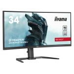 Monitor iiyama G-MASTER GCB3481WQSU-B1 de 34 pulgadas con resolución 3440 x 1440 píxeles UltraWide Quad HD, color negro