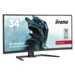 Monitor iiyama G-MASTER GCB3481WQSU-B1 de 34 pulgadas con resolución 3440 x 1440 píxeles UltraWide Quad HD, color negro