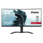 Monitor iiyama G-MASTER GCB3481WQSU-B1 de 34 pulgadas con resolución 3440 x 1440 píxeles UltraWide Quad HD, color negro