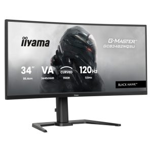 iiyama GCB3482WQSU-B1 monitor UltraWide Quad HD de 34 pulgadas con resolución de 1440 x 3440 pixeles en color negro