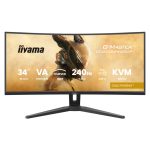 iiyama G-MASTER GCB3486WQSCP-B1 pantalla para PC de 34 pulgadas, 1440 x 3440 pixeles, en color negro