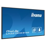 iiyama LH3275HS-B1AG pantalla de señalización digital plana de 32 pulgadas, LCD, 500 cd/m², Full HD, negro, con procesador Android 11 para uso 24/7.