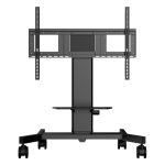 iiyama MD CAR1021-B1 soporte para monitor de 2,18 metros (86 pulgadas), color negro, ideal para configurar estaciones de trabajo con monitores grandes