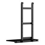 El accesorio iiyama MD TABLE001-B1 es un soporte ergonómico ideal para monitores, diseñado para mejorar la estabilidad y ajustabilidad de tus pantallas.