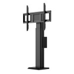 iiyama MD WLIFT1021-B1 soporte para monitor con altura ajustable, adecuado para monitores de 86 pulgadas, montaje en suelo o pared, color negro