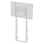 Soporte de monitor iiyama MD-WLIFT2031-W1 de 2,67 m (105 pulgadas) en color blanco para grandes pantallas
