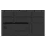 Pantalla táctil iiyama PROLITE TE8614MIS-B2AG de 85.6 pulgadas, 4K Ultra HD, WiFi, 435 cd/m², para señalización digital, procesador Android incorporado