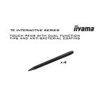 Pantalla táctil iiyama PROLITE TE8614MIS-B2AG de 85.6 pulgadas, 4K Ultra HD, WiFi, 435 cd/m², para señalización digital, procesador Android incorporado