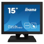 iiyama T1532MSC-B5X monitor POS de 15 pulgadas con resolución de 1024 x 768 pixeles, pantalla táctil SKU T1532MSC-B5X