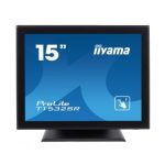 iiyama T1532SR-B5 monitor POS, 15 pulgadas, resolución 1024x768 pixeles, pantalla táctil, SKU T1532SR-B5