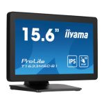 iiyama ProLite T1633MSC-B1 pantalla para PC de 15.6 pulgadas con resolución 1920 x 1080, Full HD, LCD, táctil, negro.
