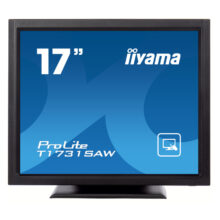 Monitor táctil iiyama ProLite T1731SAW-B1 17 pulgadas, resolución 1280x1024, SKU T1731SAW-B1