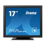 Monitor POS iiyama T1731SR-B5, pantalla táctil de 43,2 cm (17 pulgadas) con resolución de 1280 x 1024 pixeles. SKU: T1731SR-B5