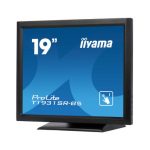 iiyama T1931SR-B5 monitor POS de 19 pulgadas con resolución 1280 x 1024 píxeles y pantalla táctil, SKU T1931SR-B5