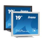Monitor POS táctil iiyama T1931SR-W5 de 19 pulgadas con resolución de 1280 x 1024 píxeles, SKU T1931SR-W5