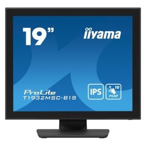 iiyama ProLite T1932MSC-B1S, pantalla táctil LED de 19 pulgadas, resolución 1280 x 1024 Pixeles, Full HD, color negro, T1932MSC-B1S