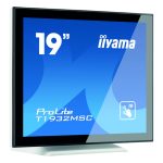 Pantalla táctil LED iiyama ProLite de 19 pulgadas con resolución 1280 x 1024, multiusuario, SKU T1932MSC-W5AG