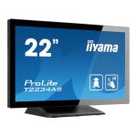 iiyama ProLite T2234AS-B1, pantalla para PC de 54,6 cm, resolución 1920 x 1080 Pixeles, Full HD, multi-usuario, negro