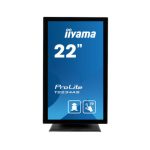 iiyama ProLite T2234AS-B1, pantalla para PC de 54,6 cm, resolución 1920 x 1080 Pixeles, Full HD, multi-usuario, negro
