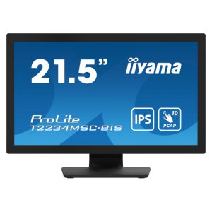 iiyama ProLite T2234MSC-B1S pantalla táctil de 21.5 pulgadas con resolución 1920 x 1080 Pixeles Full HD en color negro