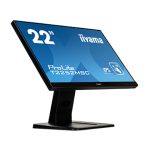 Monitor iiyama T2252MSC-B1 de 21.5 pulgadas con pantalla táctil, resolución 1920 x 1080 Pixeles Full HD. SKU: T2252MSC-B1