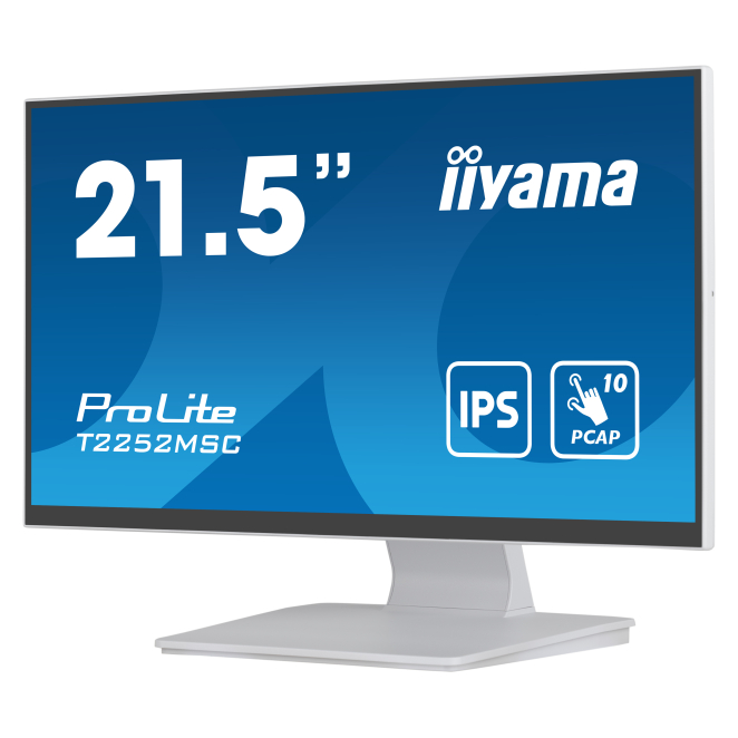 iiyama ProLite T2252MSC-W2 pantalla para PC 54,6 cm (21.5″) 1920 x 1080 Pixeles Full HD LCD Pantalla táctil Mesa Blanco 4 Experiencia de usuario del iiyama ProLite T2252MSC-W2