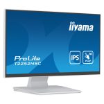 iiyama ProLite T2252MSC-W2, pantalla táctil de 21.5 pulgadas, 1920 x 1080 píxeles, Full HD LCD, color blanco