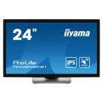 iiyama ProLite T2438MSC-B1, pantalla táctil para PC de 23.8 pulgadas, resolución 1920 x 1080 Pixeles, Full HD, tecnología LED, color negro