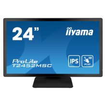 iiyama ProLite T2452MSC-B1 pantalla para PC 23.8 pulgadas 1920 x 1080 Pixeles Full HD LCD Pantalla táctil Multi-usuario Negro