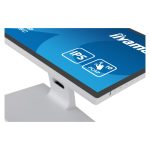 iiyama ProLite T2452MSC-W1, pantalla para PC de 60,5 cm (23.8 pulgadas), resolución de 1920 x 1080 pixeles, tecnología LCD, pantalla táctil multi-usuario, color blanco
