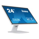 iiyama ProLite T2452MSC-W1, pantalla para PC de 60,5 cm (23.8 pulgadas), resolución de 1920 x 1080 pixeles, tecnología LCD, pantalla táctil multi-usuario, color blanco
