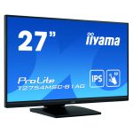 iiyama ProLite T2754MSC-B1AG pantalla táctil para PC de 27 pulgadas, resolución 1920 x 1080 pixeles, Full HD, tecnología LED, color negro
