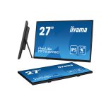 iiyama ProLite T2755MSC-B1, monitor de 27 pulgadas, resolución 1920 x 1080 Pixeles, Full HD, LED, pantalla táctil, color negro