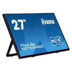 iiyama ProLite T2755MSC-B1, monitor de 27 pulgadas, resolución 1920 x 1080 Pixeles, Full HD, LED, pantalla táctil, color negro