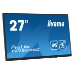iiyama ProLite T2755MSC-B1, monitor de 27 pulgadas, resolución 1920 x 1080 Pixeles, Full HD, LED, pantalla táctil, color negro