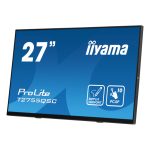 iiyama ProLite T2755QSC-B1 pantalla para PC de 27 pulgadas, 2560 x 1440 Pixeles, tecnología LCD, con pantalla táctil en color negro.