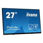 iiyama ProLite T2755QSC-B1 pantalla para PC de 27 pulgadas, 2560 x 1440 Pixeles, tecnología LCD, con pantalla táctil en color negro.
