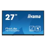 iiyama ProLite T2755QSC-B1 pantalla para PC de 27 pulgadas, 2560 x 1440 Pixeles, tecnología LCD, con pantalla táctil en color negro.