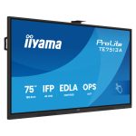 Pantalla interactiva iiyama TE7513A-B1AG de 75 pulgadas, 4K Ultra HD, 450 cd/m², wifi, procesador Android. SKU: TE7513A-B1AG