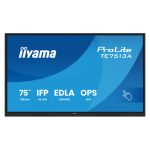 Pantalla interactiva iiyama TE7513A-B1AG de 75 pulgadas, 4K Ultra HD, 450 cd/m², wifi, procesador Android. SKU: TE7513A-B1AG