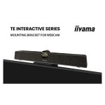 iiyama TE8613A-B1AG pantalla de señalización interactiva de 85.6 pulgadas con resolución 4K Ultra HD, 450 cd/m² de brillo, conectividad WiFi y procesador Android integrado.