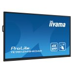 Pantalla de señalización iiyama TE9812MIS-B3AG de 2,49 m (98 pulgadas) con LCD, Wifi, 400 cd/m², 4K Ultra HD, negra, táctil, procesador incorporado Android 11, para uso 24/7