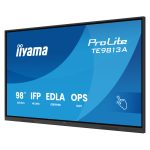 iiyama TE9813A-B1AG Panel Plano Interactivo 97.5 pulgadas 4K Ultra HD, Wifi, 450 cd/m², pantalla táctil, procesador Android